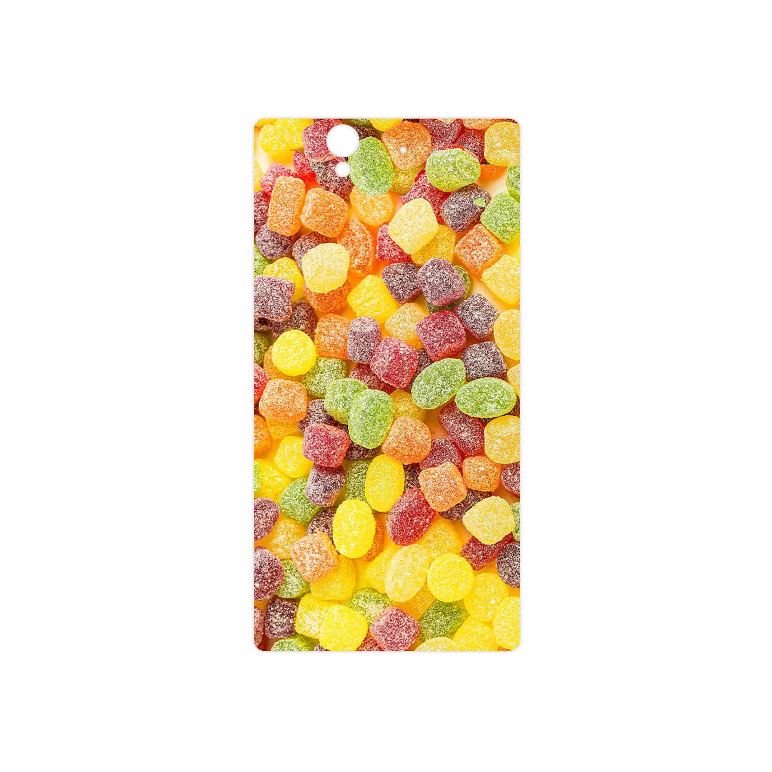 برچسب پوششی ماهوت مدل Gummi candy 2 مناسب برای گوشی موبایل سونی Xperia Z