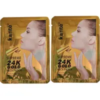 ماسک  گردن کاریته  مدل 24K وزن 20 گرم مجموعه 2 عددی
