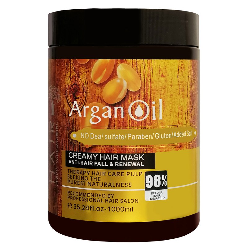 ماسک مو لایتنس حاوی روغن آرگان Lightness Argan Oil حجم 1000 میلی لیتر
