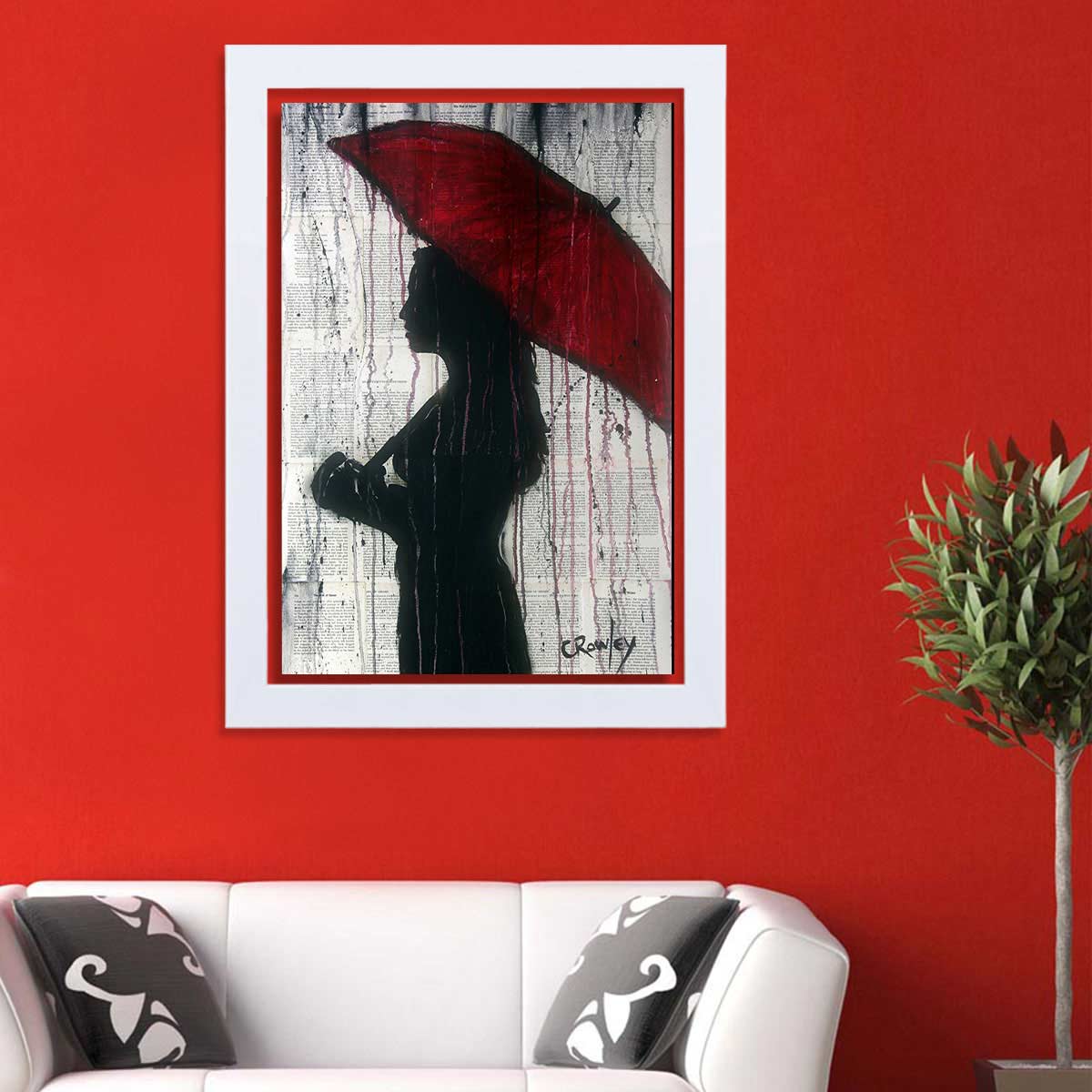 تابلو گالری استاربوی طرح دخترانه مدل هنری HL328