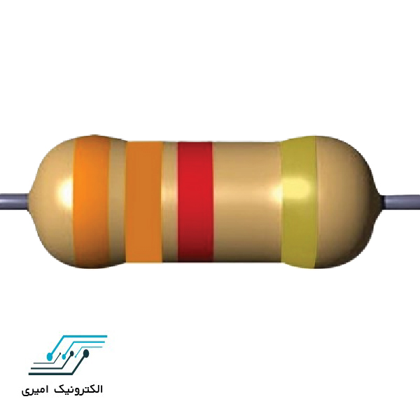 مقاومت 330 اهم 3 وات 5 درصد