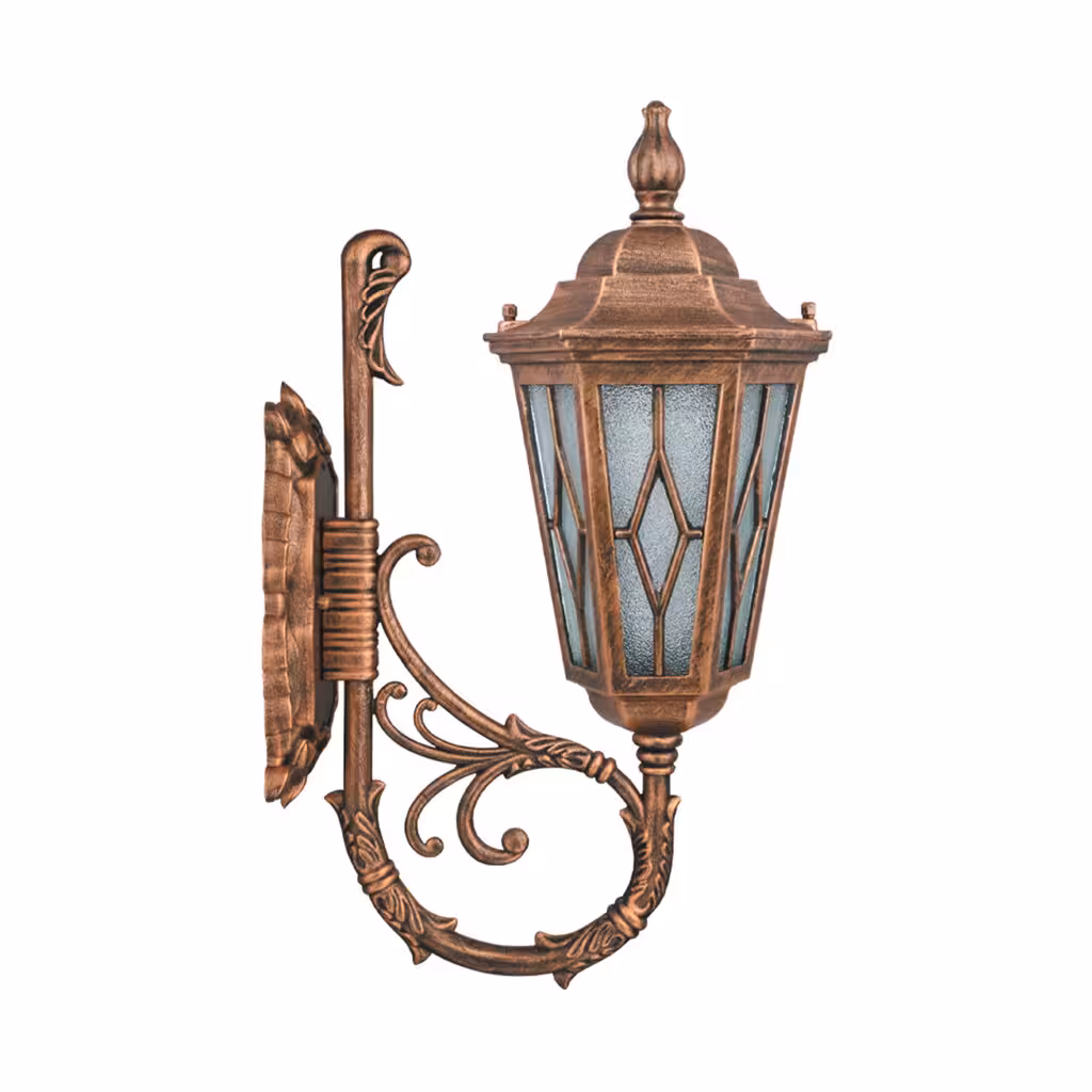 چراغ دیواری پارکی تکشیدفام مدل ویسپر کد 7203-16