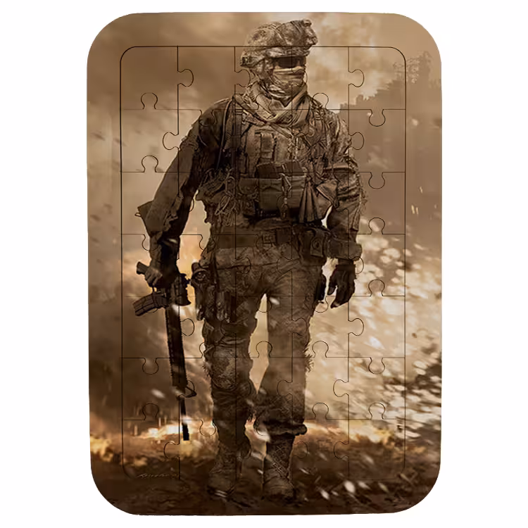 پازل 35 تکه مدل بازی کال آف دیوتی کد 64