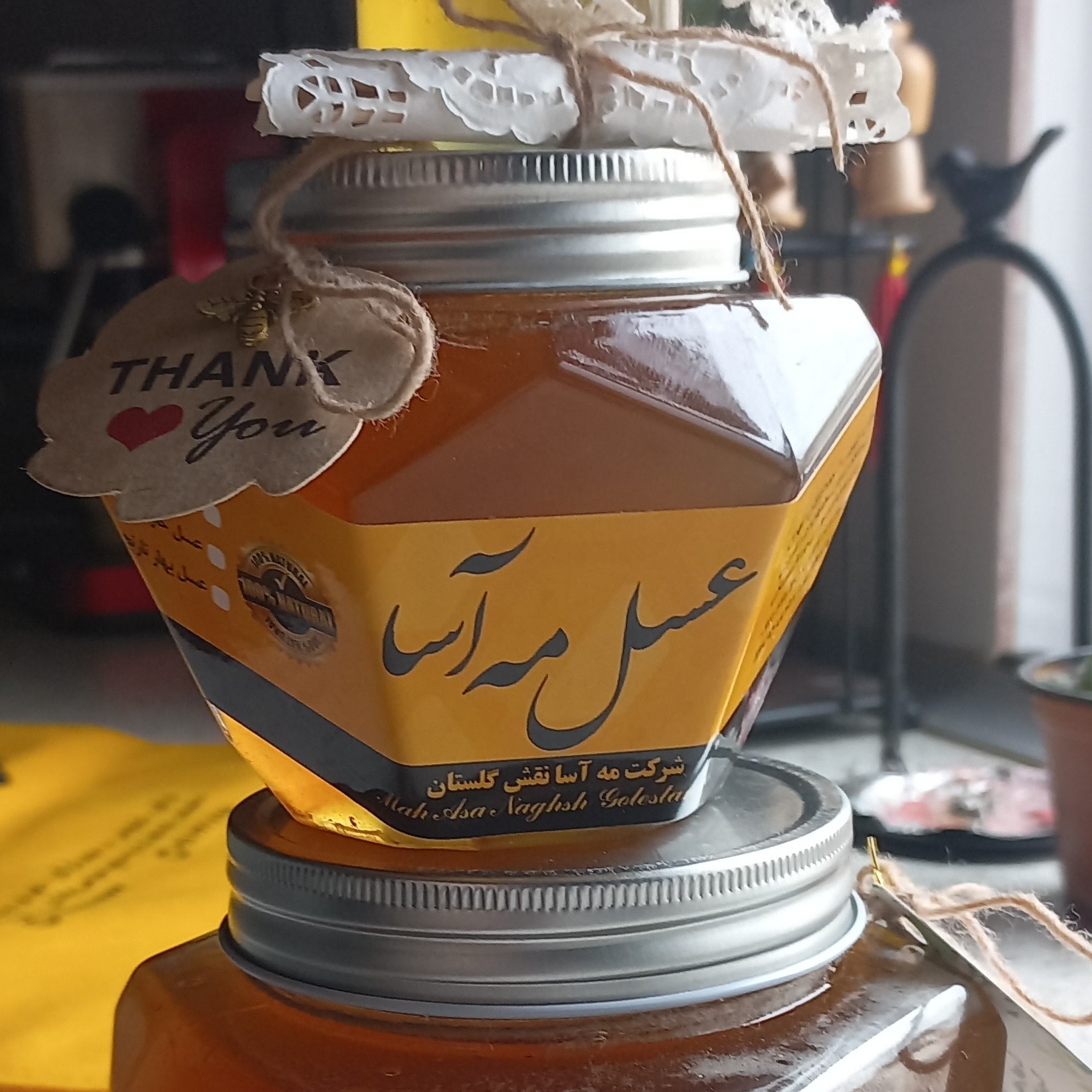 عسل خارشتر  نیم کیلویی