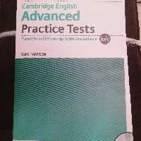 کتاب کمبریج ادونس پرکتیس تست cambridge english advanced practice tests