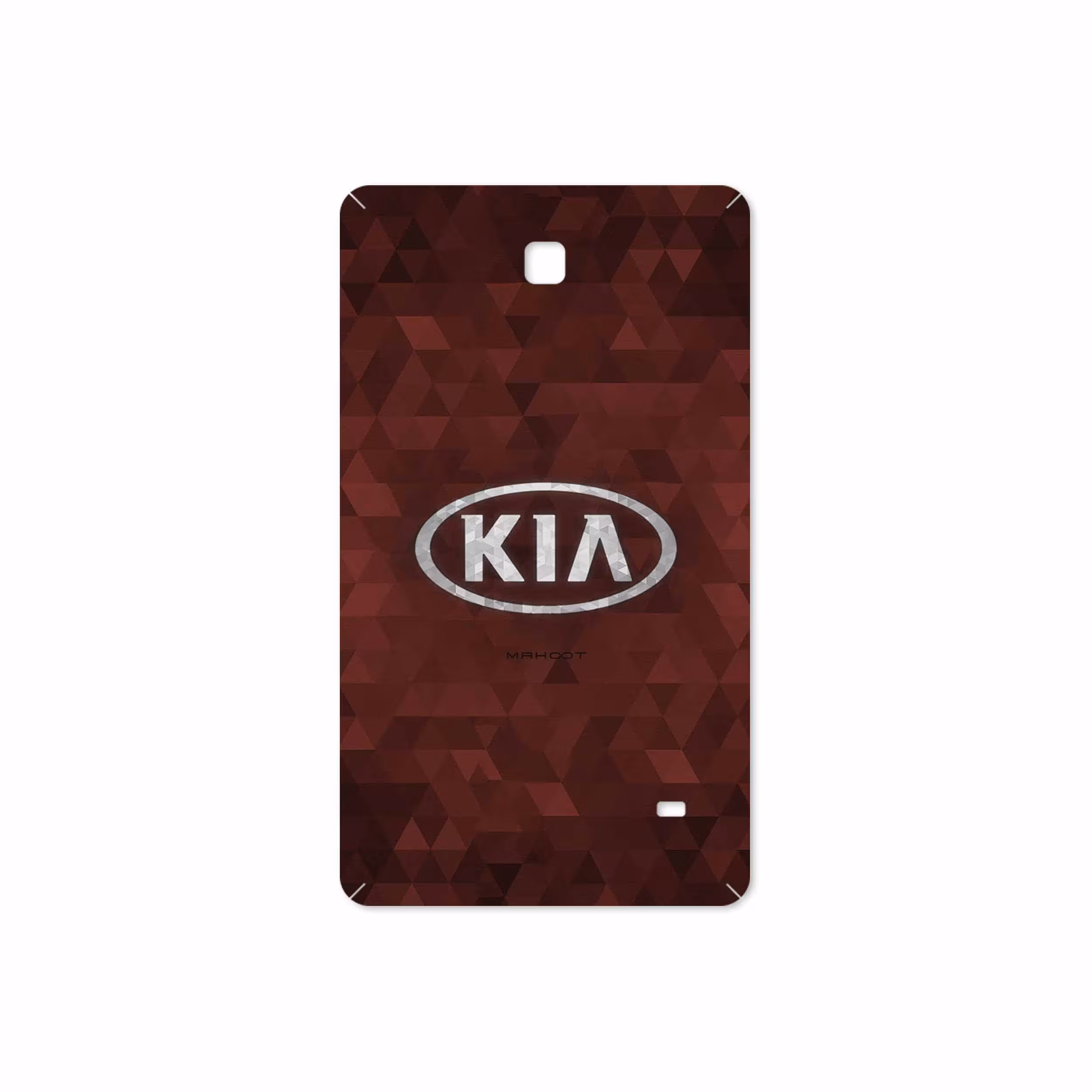 برچسب پوششی ماهوت مدل KIA-Logo مناسب برای تبلت سامسونگ Galaxy Tab 4 7.0 2014 T230