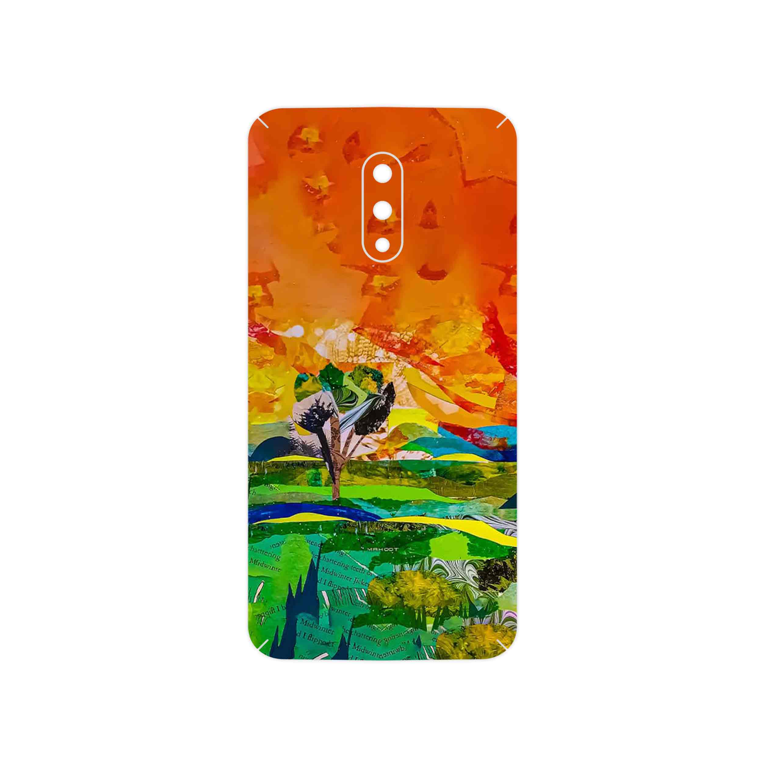 برچسب پوششی ماهوت مدل Collage of Painting مناسب برای گوشی موبایل وان پلاس 7