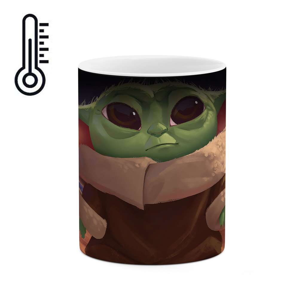 ماگ حرارتی طرح بیبی یودا مدل mgp00743