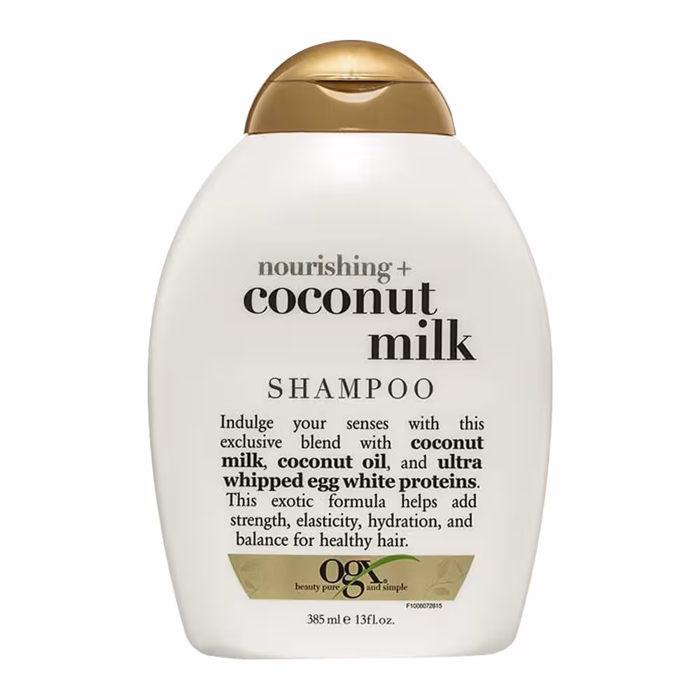 شامپو شیر نارگیل (کوکونات میلک) او جی ایکس OGX مدل {Coconut Milk} 385ml