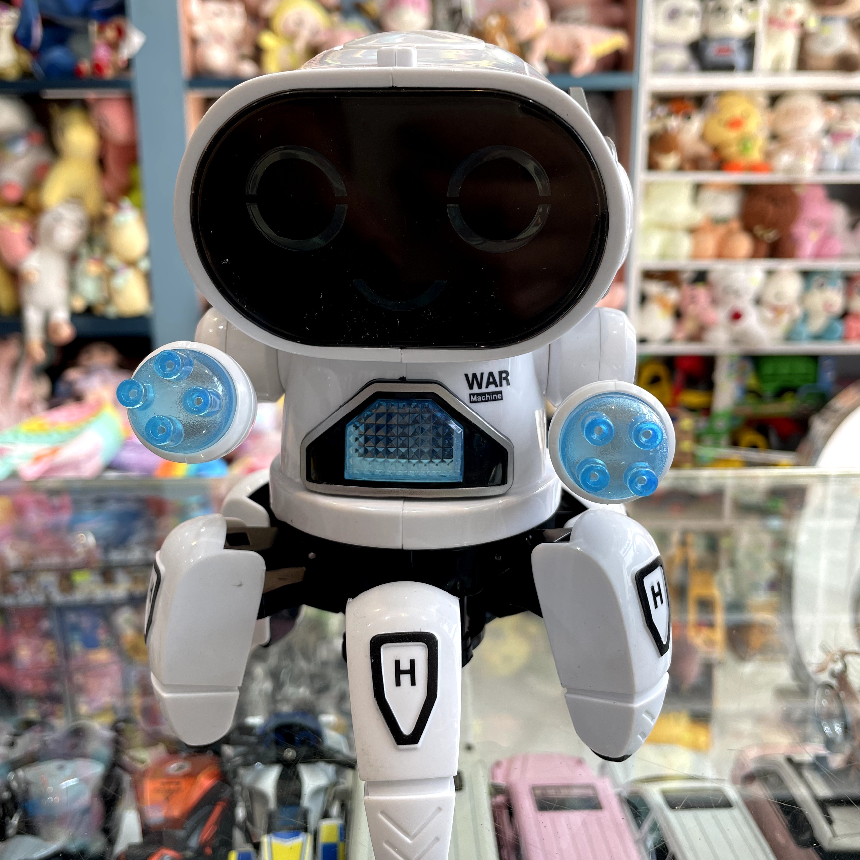 ربات خرچنگی موزیکال دارای نور