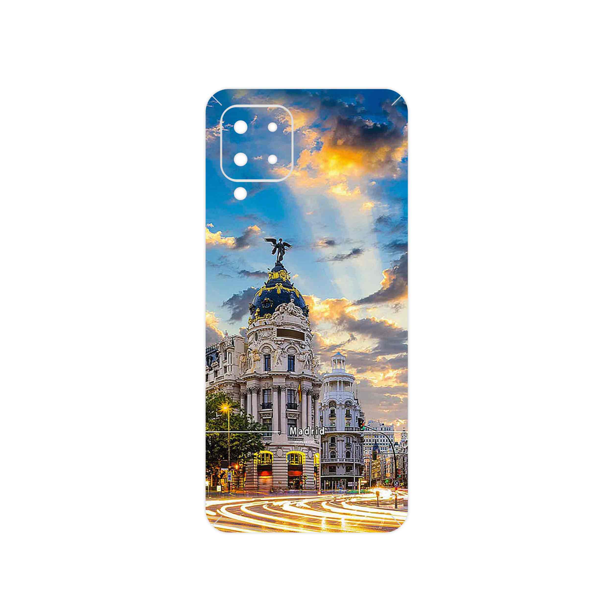 برچسب پوششی ماهوت مدل City of Madrid مناسب برای گوشی موبایل سامسونگ Galaxy M22