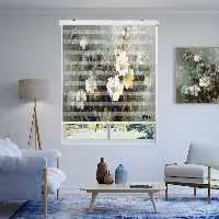 پرده زبرا زیو مدل P6053 سایز 150x200 سانتی متر