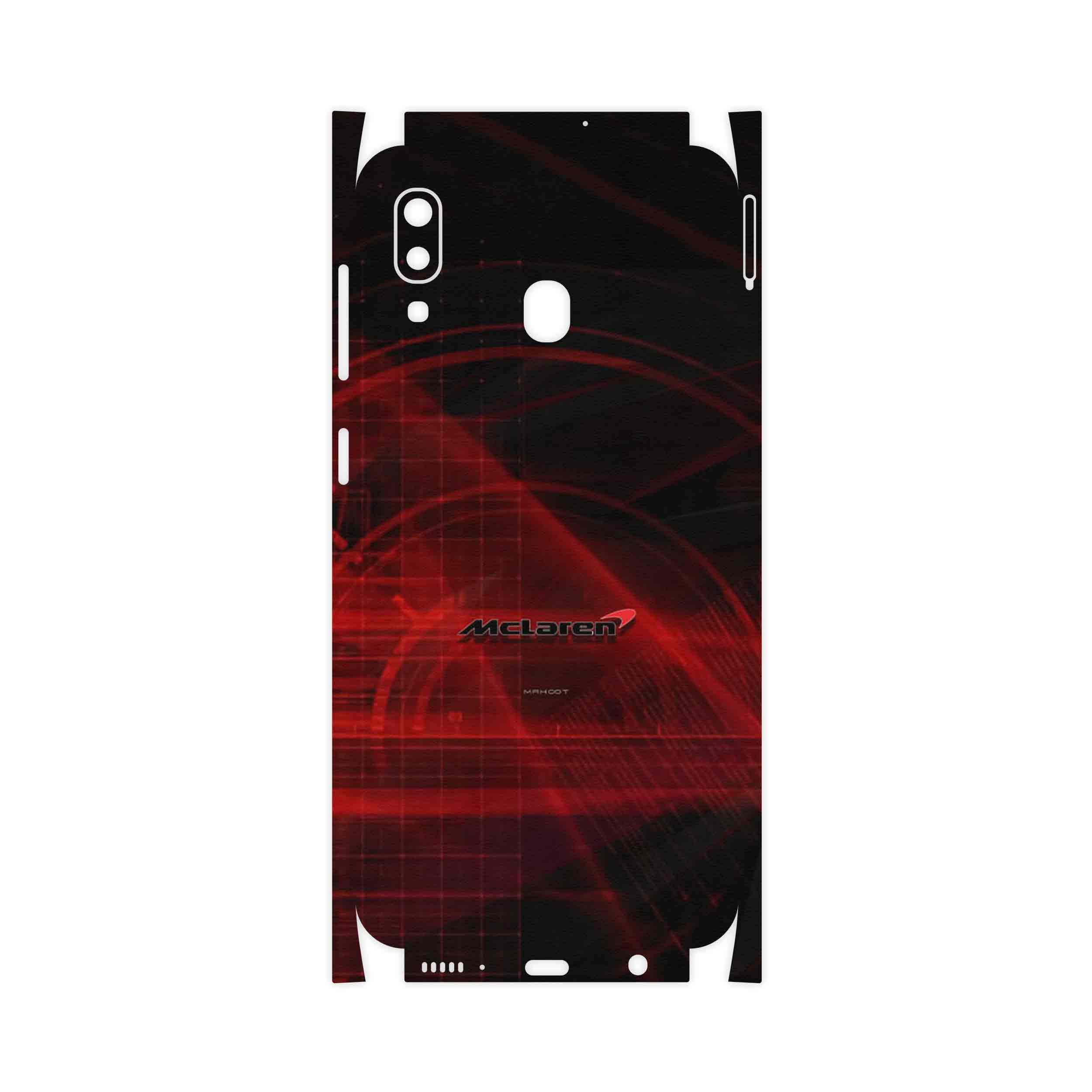 برچسب پوششی ماهوت مدل Mclaren-FullSkin مناسب برای گوشی موبایل سامسونگ Galaxy A20