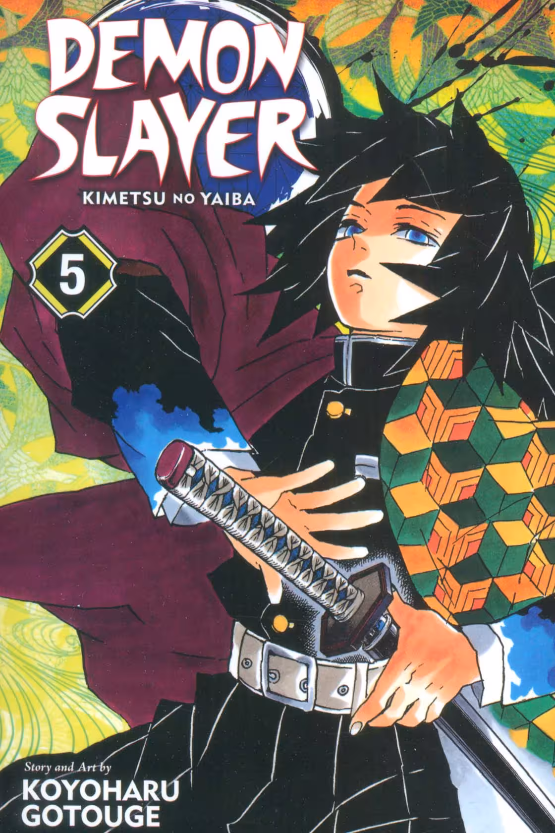 مانگا 5 (DEMON SLAYER:شیطان کش:کیمتسو نو یائیبا)،(کمیک استریپ)،(زبان اصلی،انگلیسی) - ناشربوک | خرید آنلاین کتاب