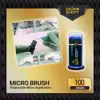 قلم میکروبراش ناخن و مژه گلدن بیوتی مدل M1 بسته 100 عددی