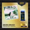 قلم میکروبراش ناخن و مژه گلدن بیوتی مدل M1 بسته 100 عددی