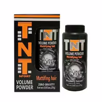 تی ان تی پودر حالت دهنده و حجم دهنده مو مات کننده 25 گرم TNT mattifing hair