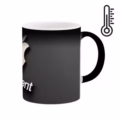 ماگ حرارتی طرح لوگو اپل مدل mgph14152 