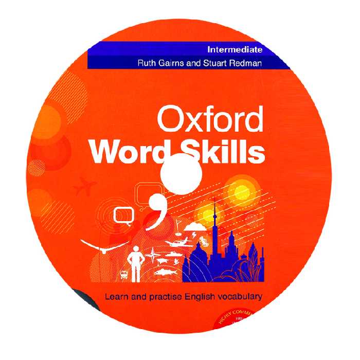 کتاب Oxford word skills Intermediate اثر Ruth Gairns And Stuart Redman انتشارات الوندپویان