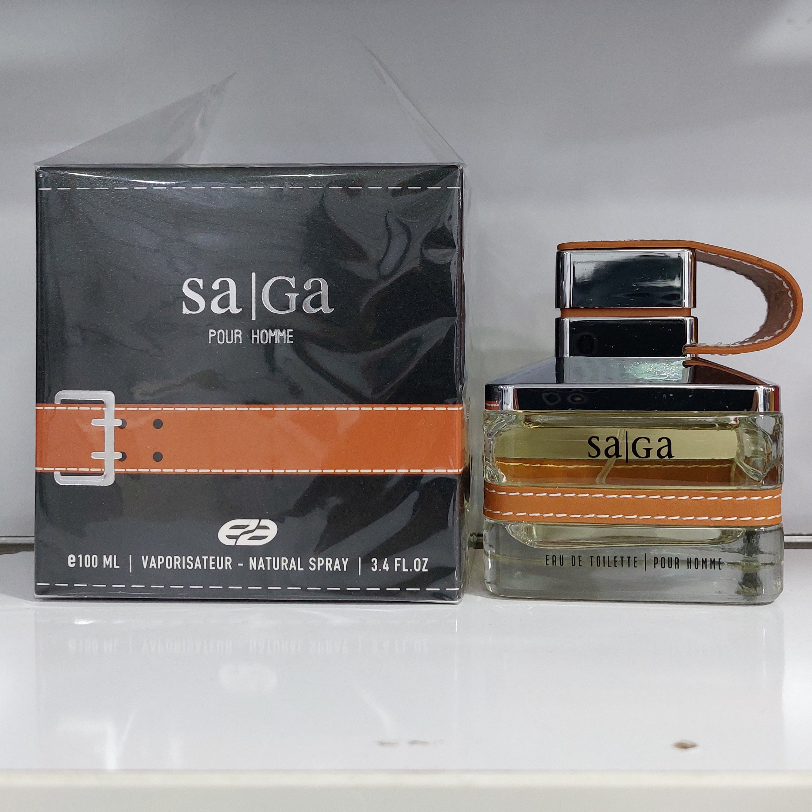 عطر ادکلن ساگا مشکی آقایان مهزیار (100 میل عماد آرا)