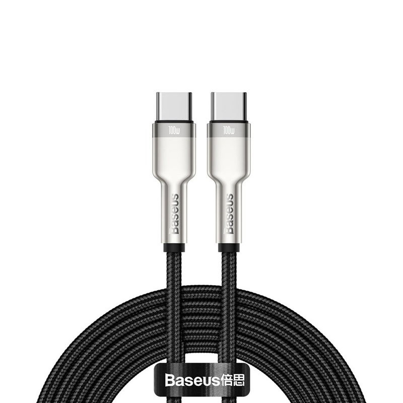  کابل تبدیل USB-C به USB-C باسئوس مدل CATJK-D01 طول 2 متر