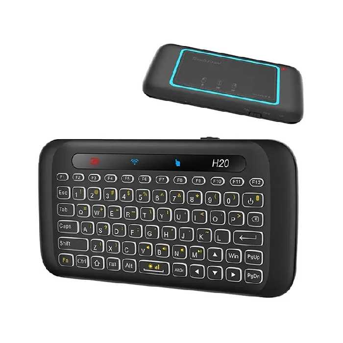 مینی کیبورد بی سیم با تاچ پد مدل H20 - ایپکی