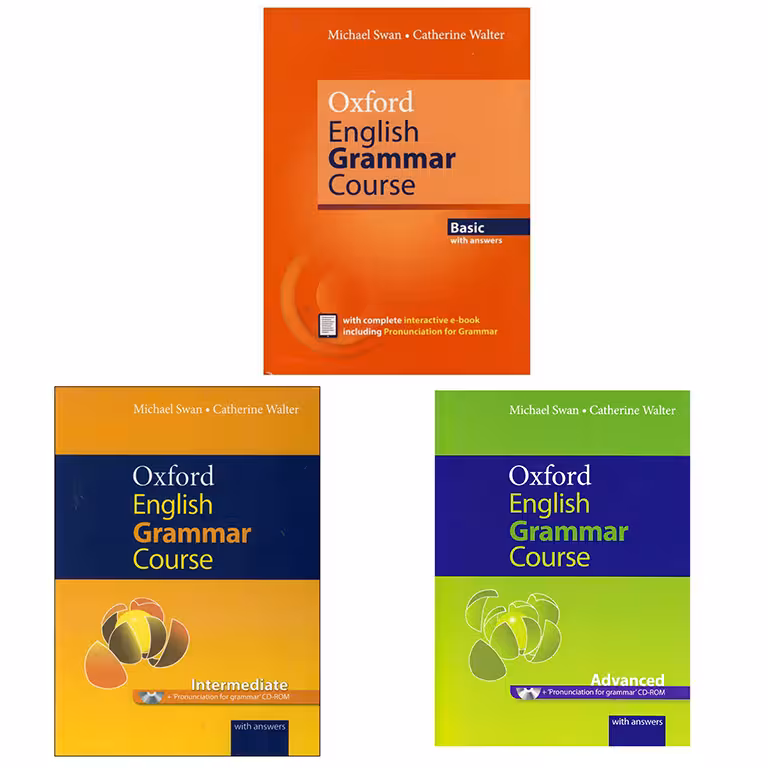 کتاب Oxford English Grammar Course اثر Michael Swan انتشارات آکسفورد 3جلدی