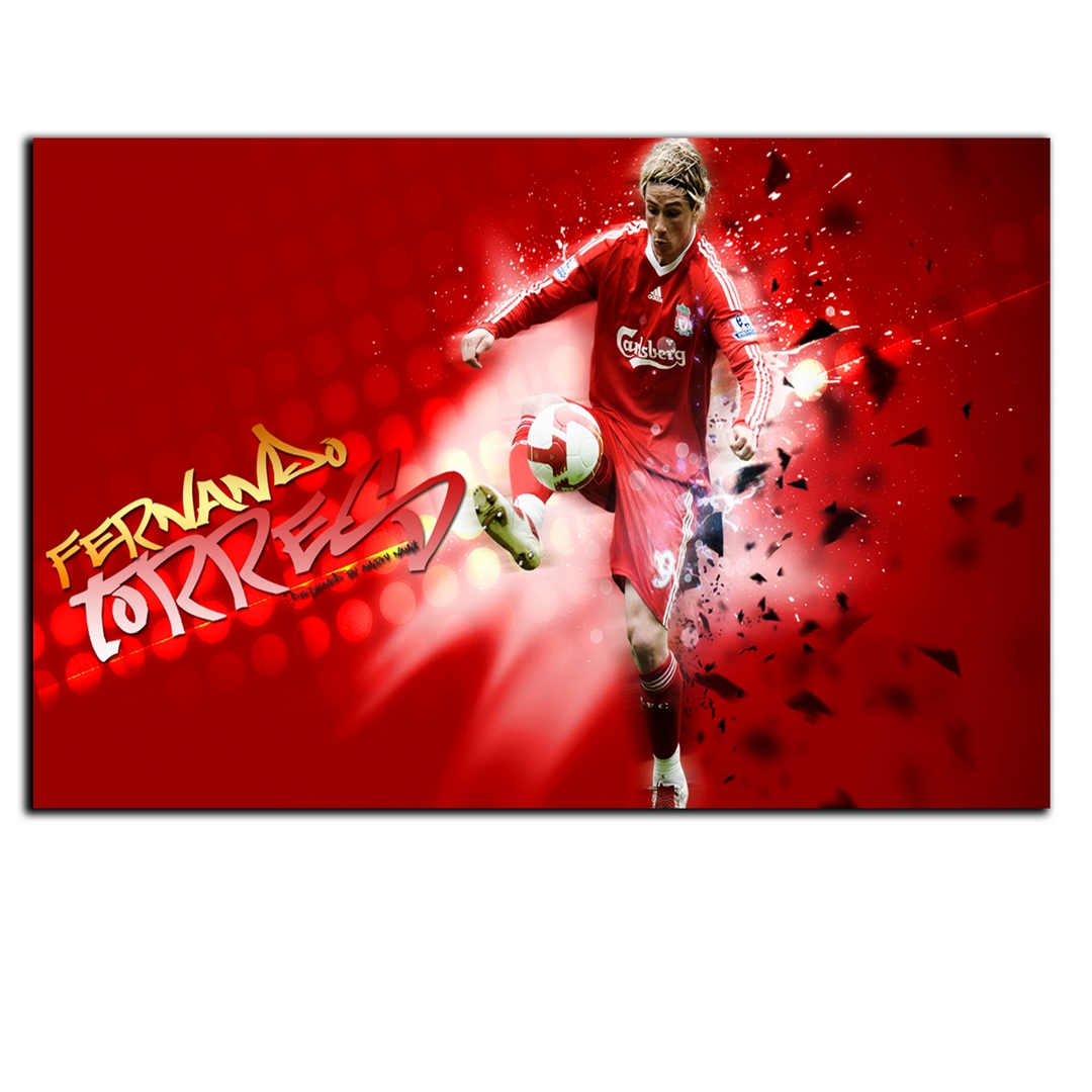 تابلو شاسی بکلیت طرح بازیکن فوتبال باشگاه لیورپول فرناندو تورس مدل SH-S6867