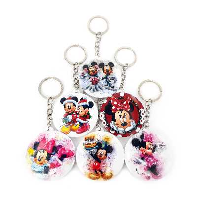 جاکلیدی خندالو طرح میکی موس کد 121A مجموعه 6 عددی