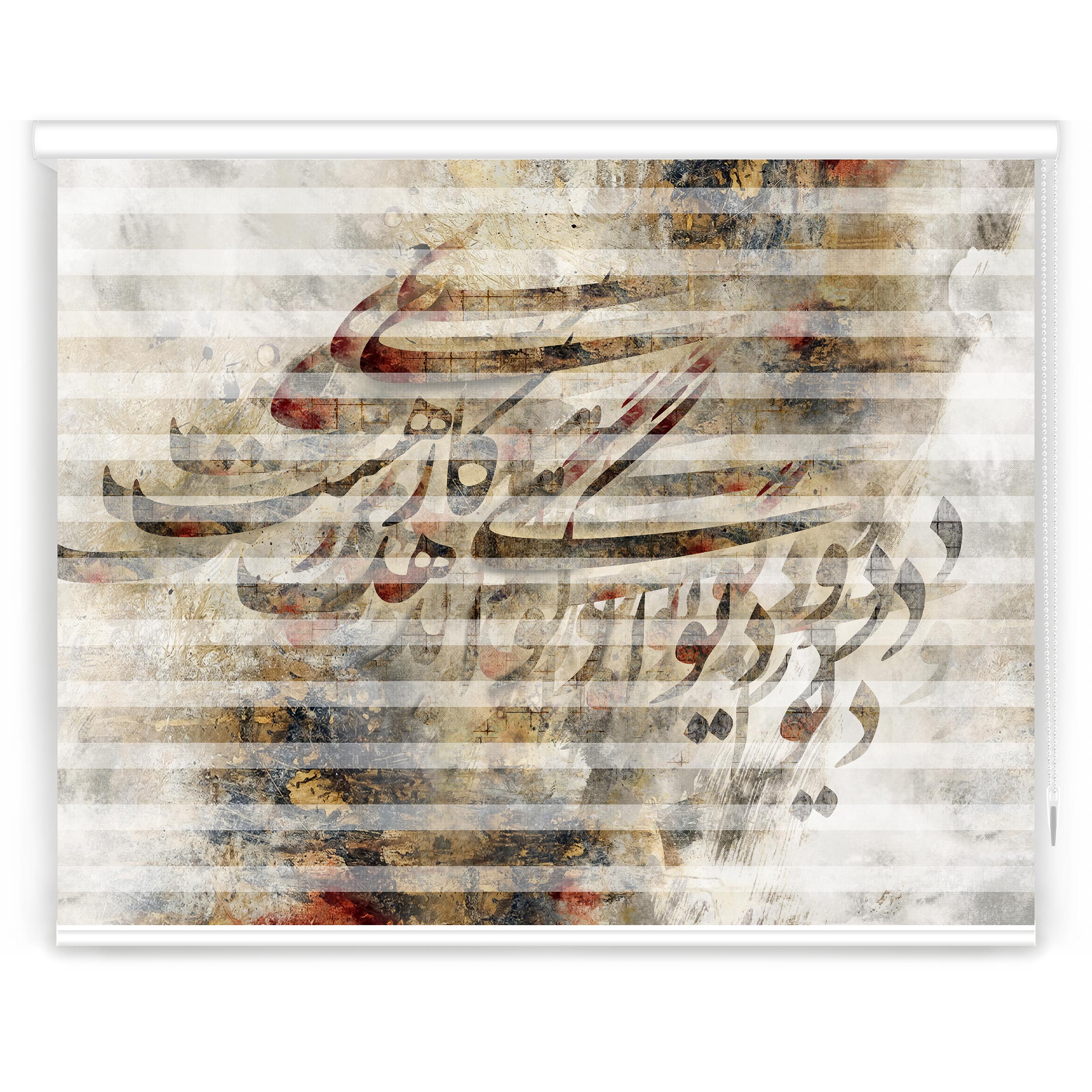 پرده زبرا مدل F-7106 سایز 200x150 سانتی متر