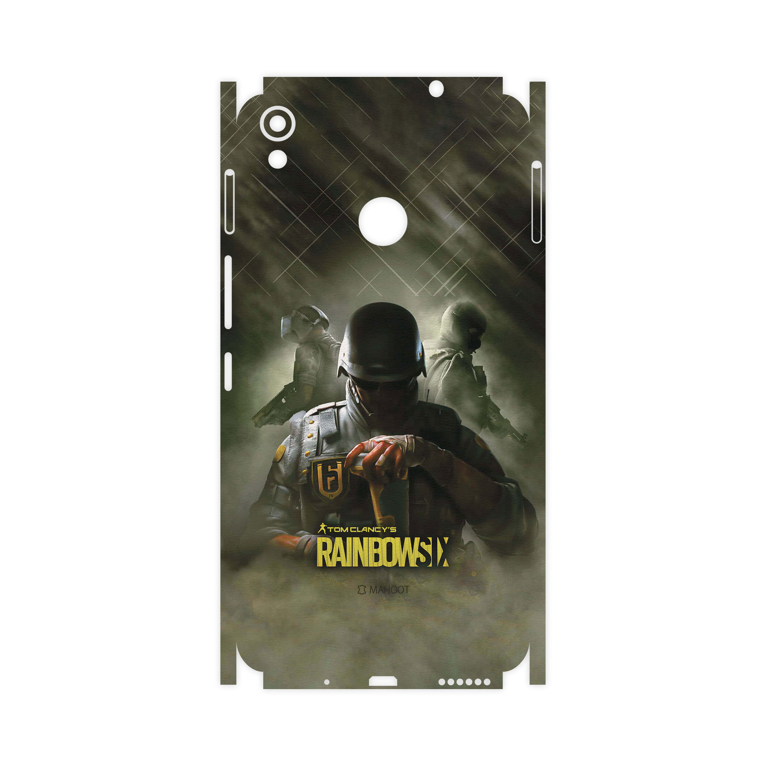 برچسب پوششی ماهوت مدل Rainbow-Six-Game-FullSkin مناسب برای گوشی موبایل تکنو Camon CX Air