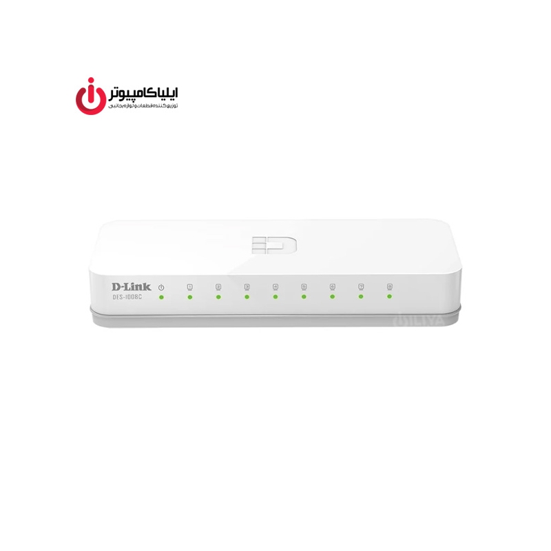 سوئیچ شبکه 8 پورت دی لینک مدل DES-1008C