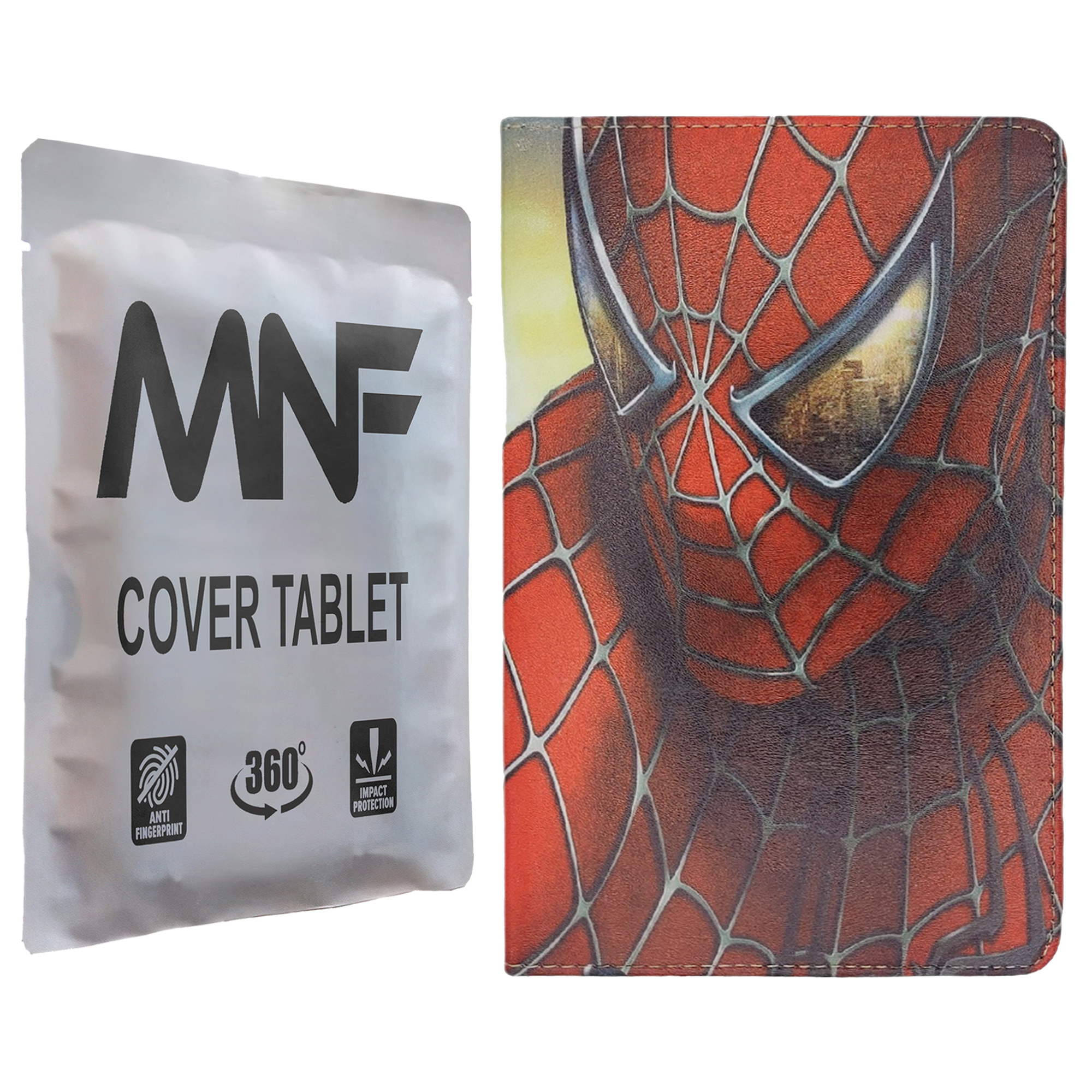 کیف کلاسوری ام ان اف طرح مرد عنکبوتی کد M-097 مناسب برای تبلت سامسونگ Galaxy Tab A7 10.4 2020 / T505