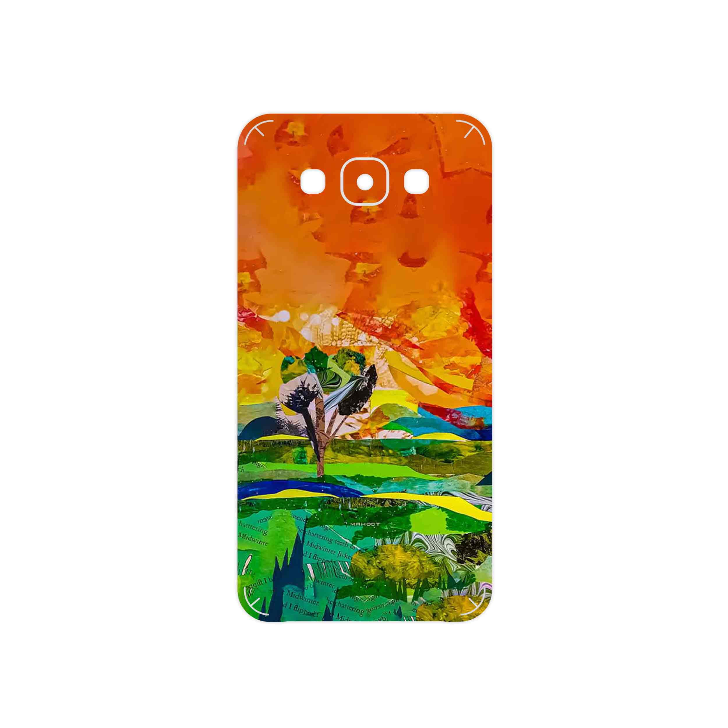 برچسب پوششی ماهوت مدل Collage of Painting مناسب برای گوشی موبایل سامسونگ Galaxy E7