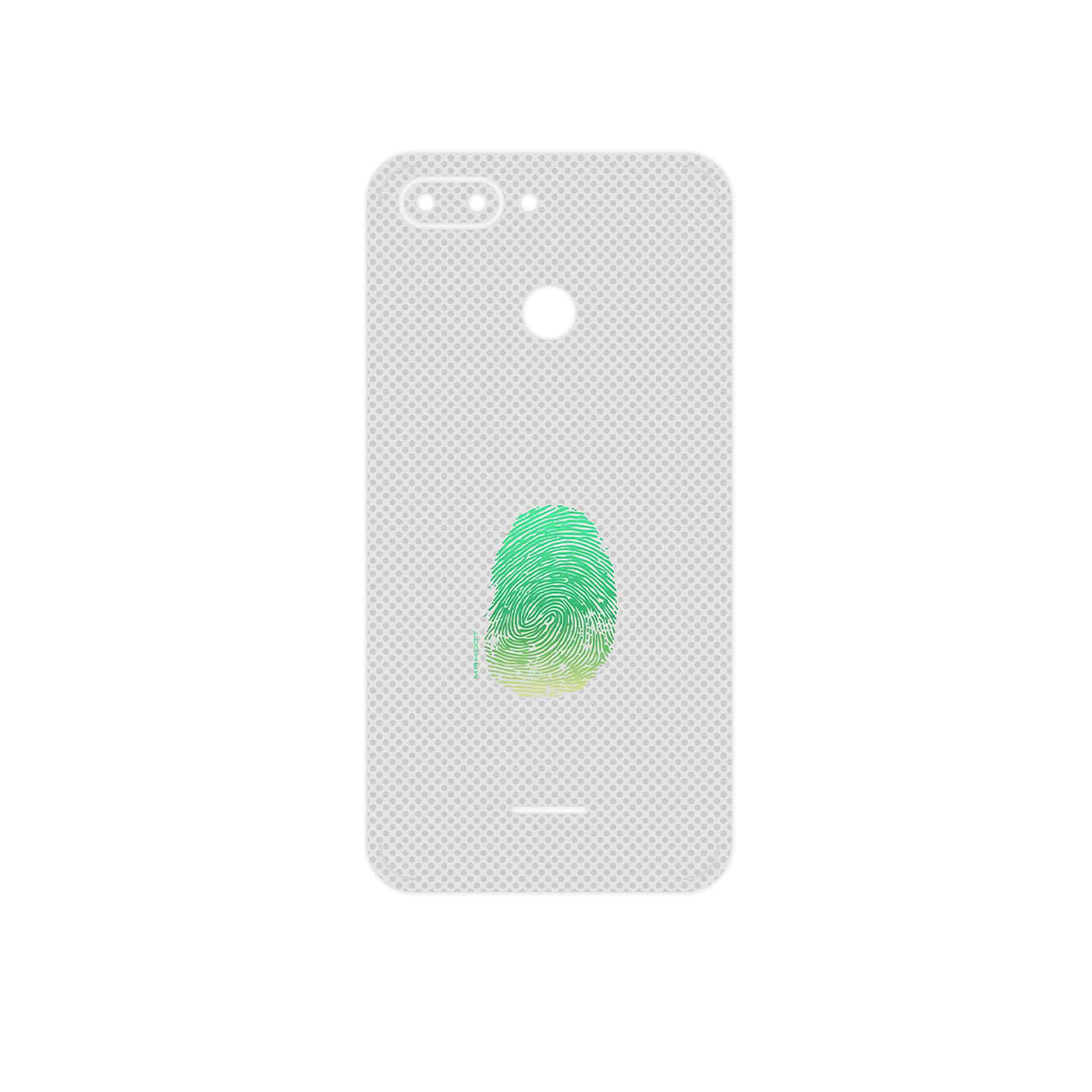 برچسب پوششی ماهوت مدل Minimal Fingerprint مناسب برای گوشی موبایل شیائومی Redmi 6