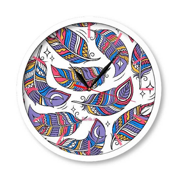 ساعت دیواری راویتا طرح فانتزی مدل 1049