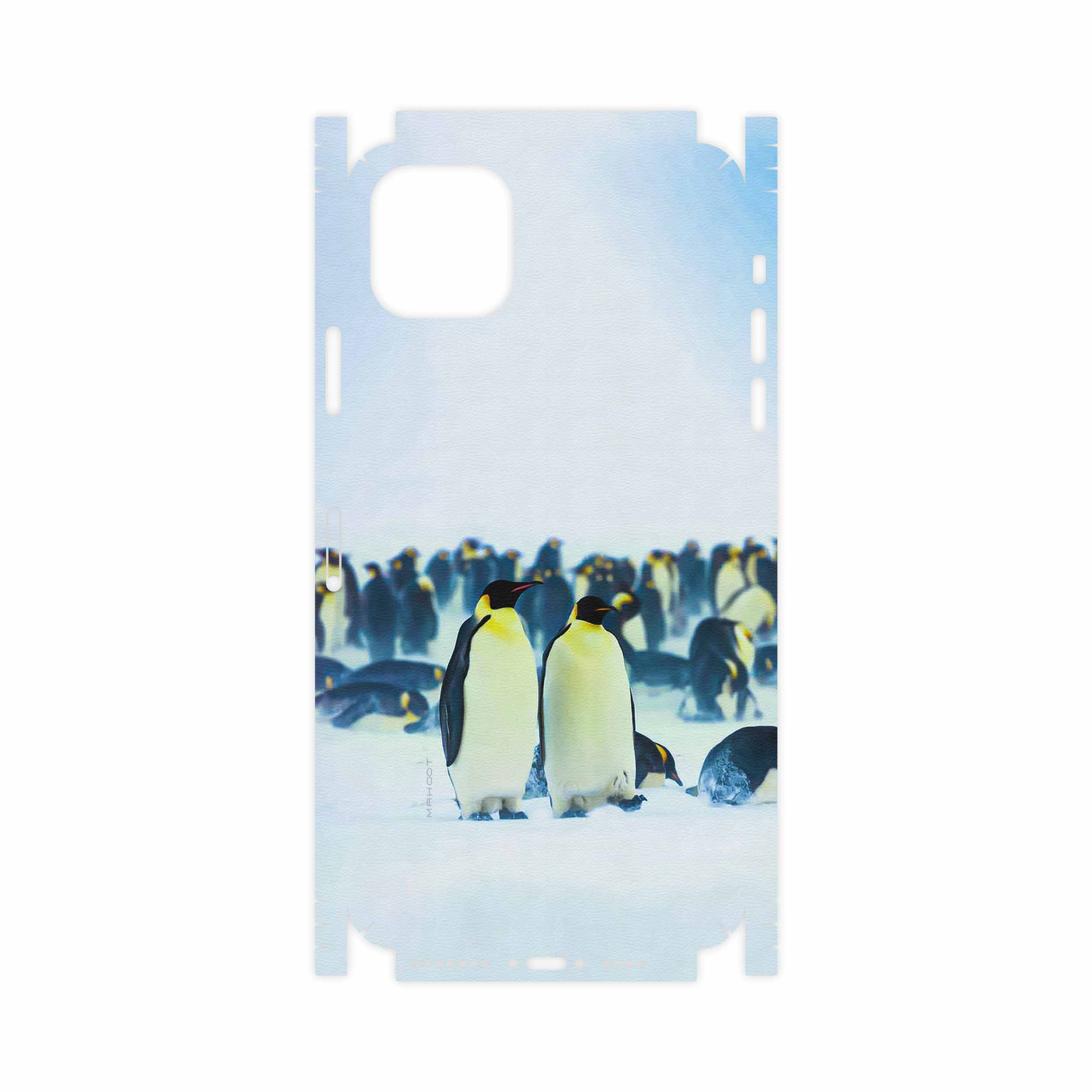 برچسب پوششی ماهوت مدل Penguin-FullSkin مناسب برای گوشی موبایل اپل iPhone 11 Pro Max