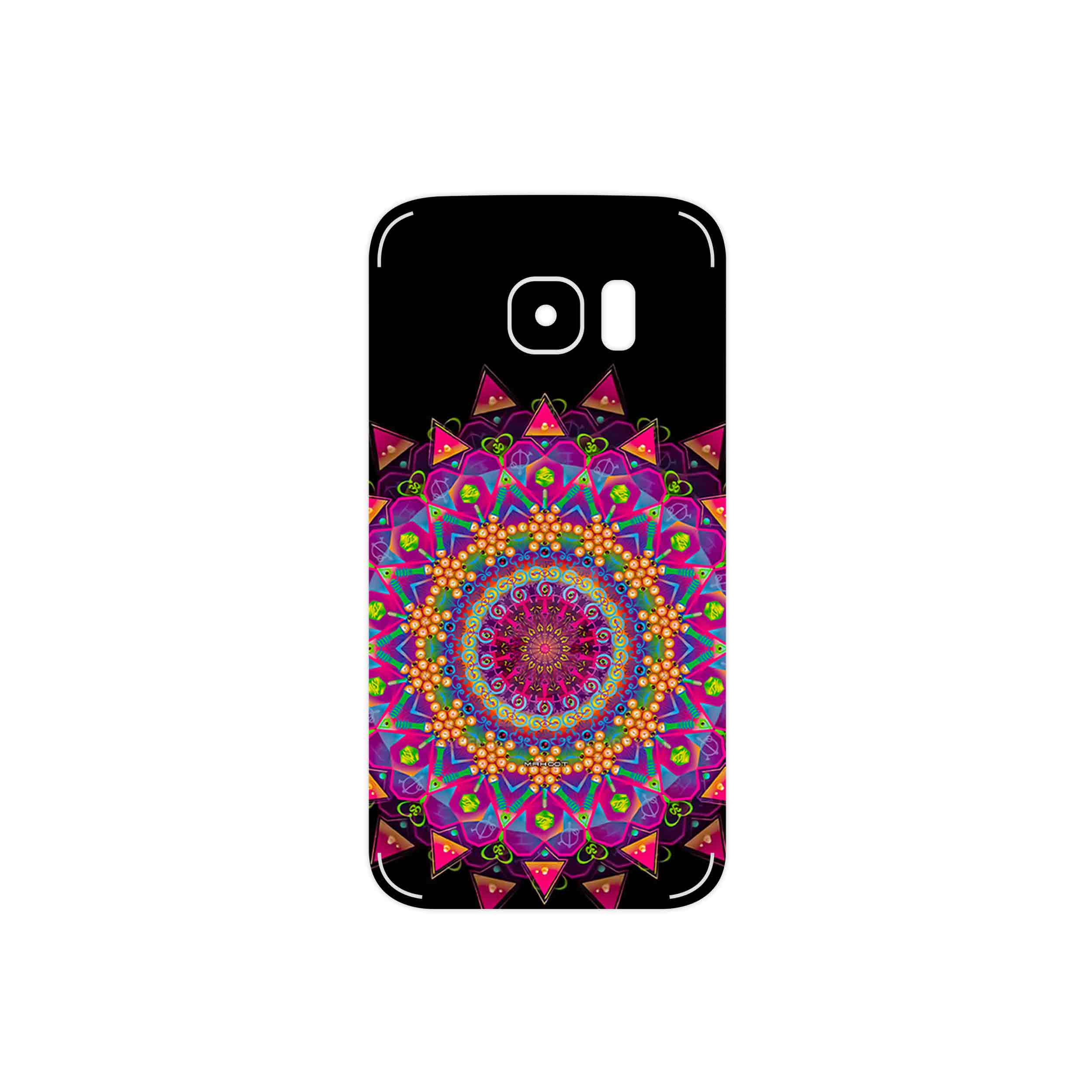 برچسب پوششی ماهوت مدل Mandala Design 5 مناسب برای گوشی موبایل سامسونگ Galaxy S7