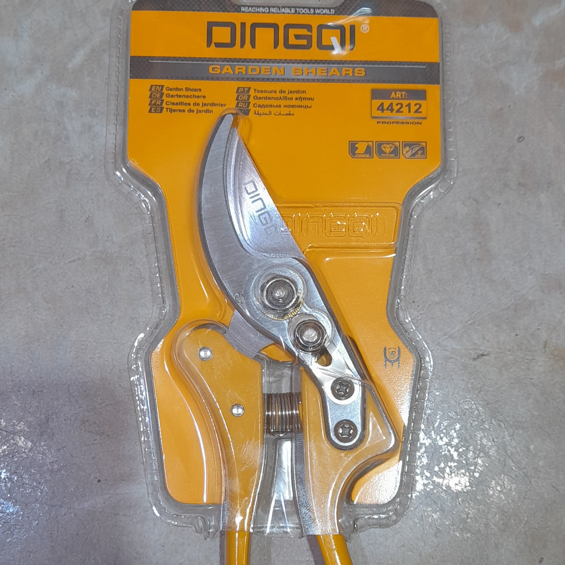 قیچی باغبانی حرفه ای دینگی مدل 4412