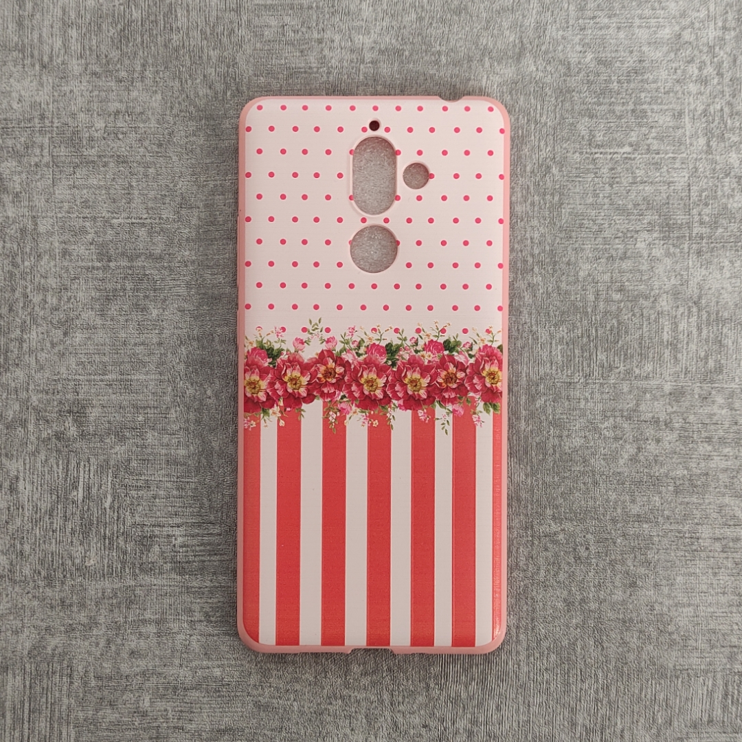 کاور مدل ژله ای گل i کد N8 مناسب برای گوشی موبایل نوکیا 7 plus