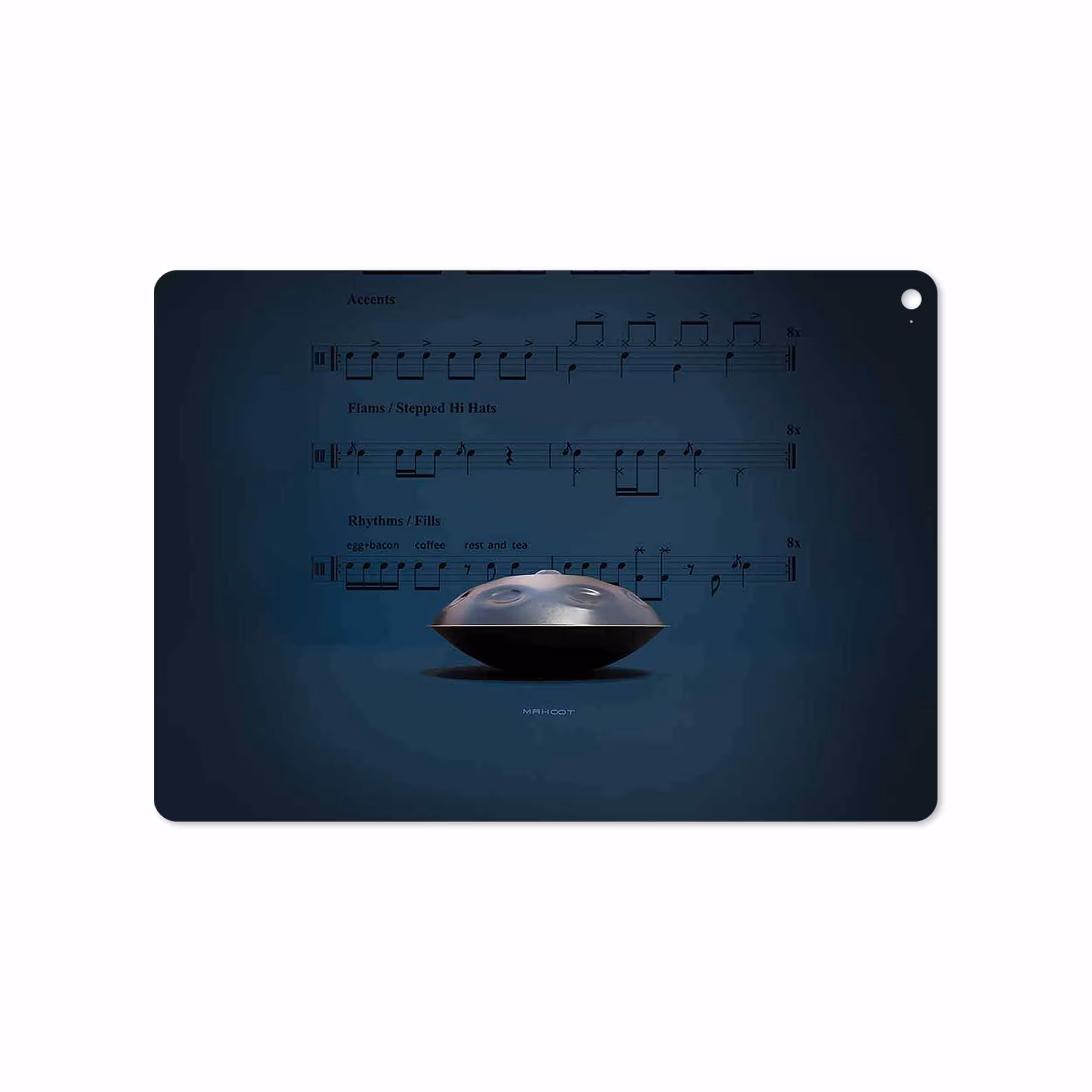 برچسب پوششی ماهوت مدل Hang Instrument مناسب برای تبلت اپل iPad Air 2 2014 A1567