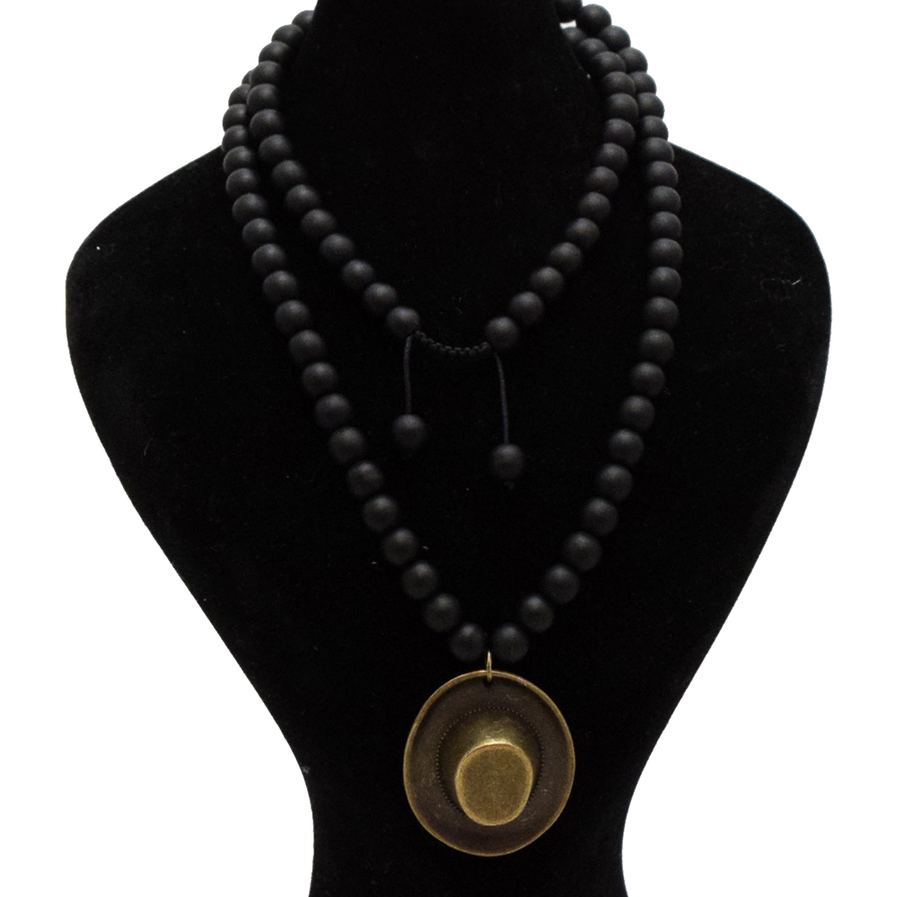 گردنبند طرح کلاه مدل N32