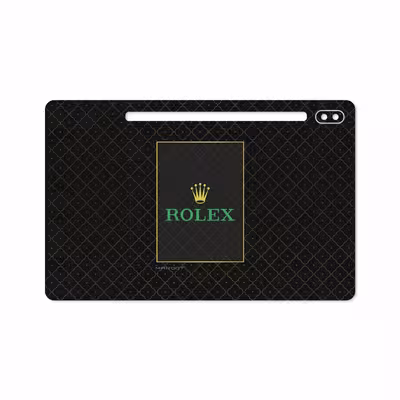 برچسب پوششی ماهوت مدل Rolex-Logo مناسب برای تبلت سامسونگ Galaxy Tab S6 2019 SM-T860
