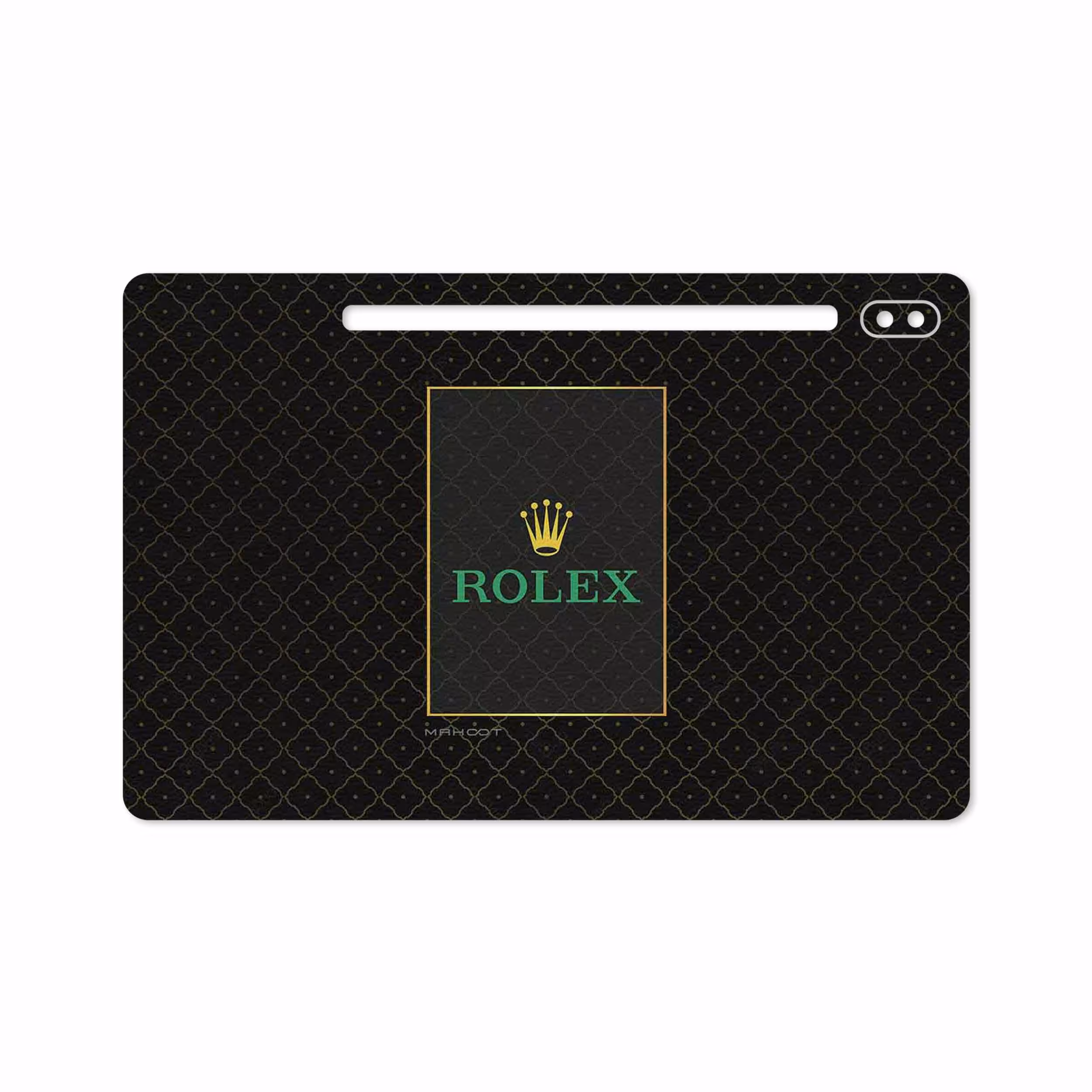 برچسب پوششی ماهوت مدل Rolex-Logo مناسب برای تبلت سامسونگ Galaxy Tab S6 2019 SM-T860