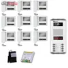 درب بازکن تصویری تک نما مدل D43-9V مجموعه 10 عددی