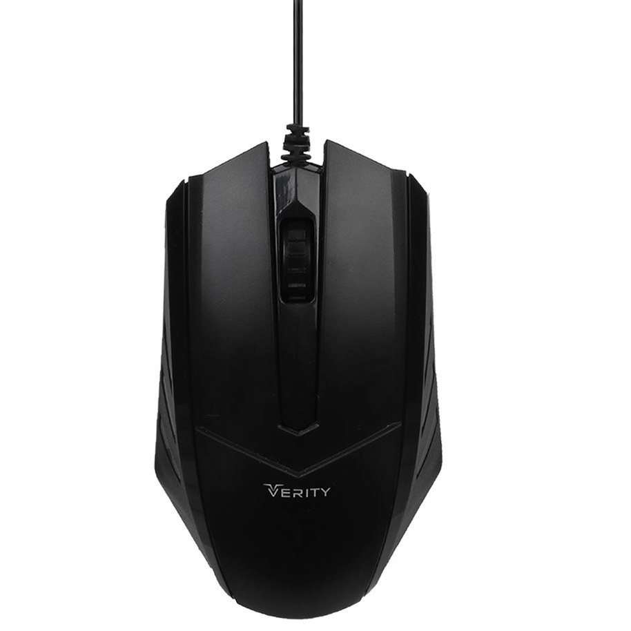 ماوس با سیم Verity مدل V-MS5128 - مشکی(گارانتی یکساله آسان سرویس)