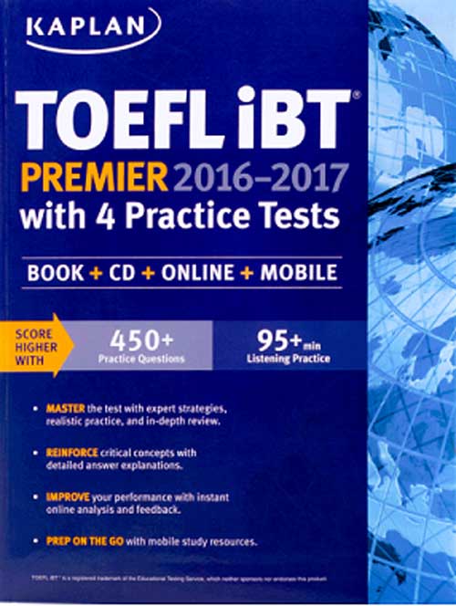 TOEFL iBT Premier Kaplan 2016-2017