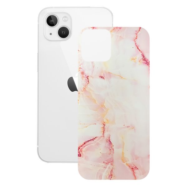 برچسب پوششی راک اسپیس طرح Marble - P مناسب برای گوشی موبایل آیفون مدل iPhone 13 mini