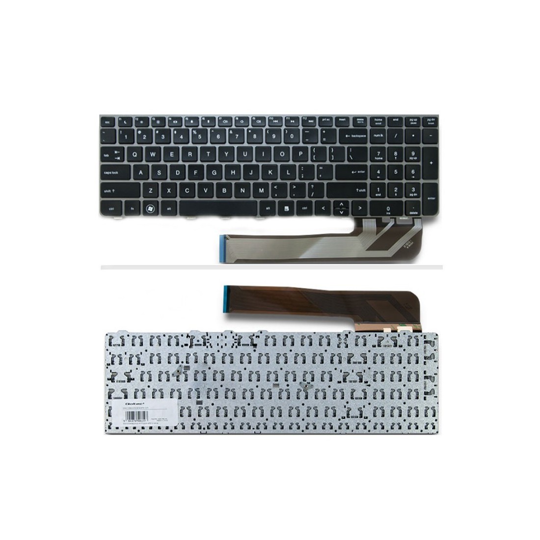 کیبورد لپتاپ اچپی 4535 (ProBook | بافریم)