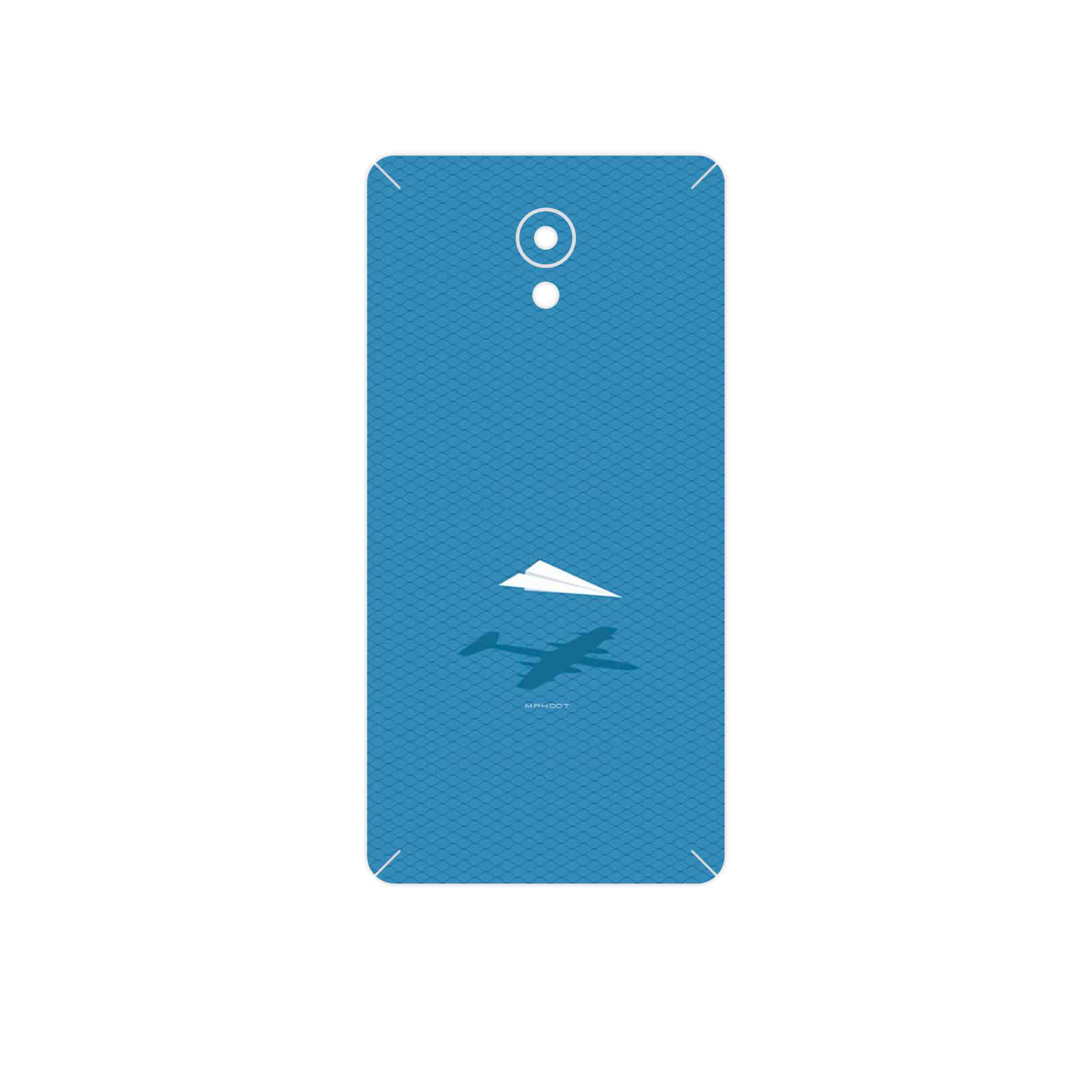 برچسب پوششی ماهوت مدل Minimal Paper Airplane مناسب برای گوشی موبایل لنوو Vibe P2